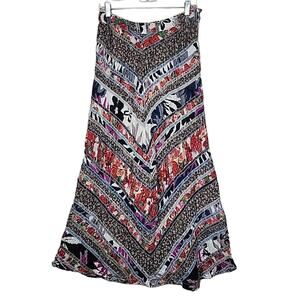 Free People Intricate Patchwork Skirt